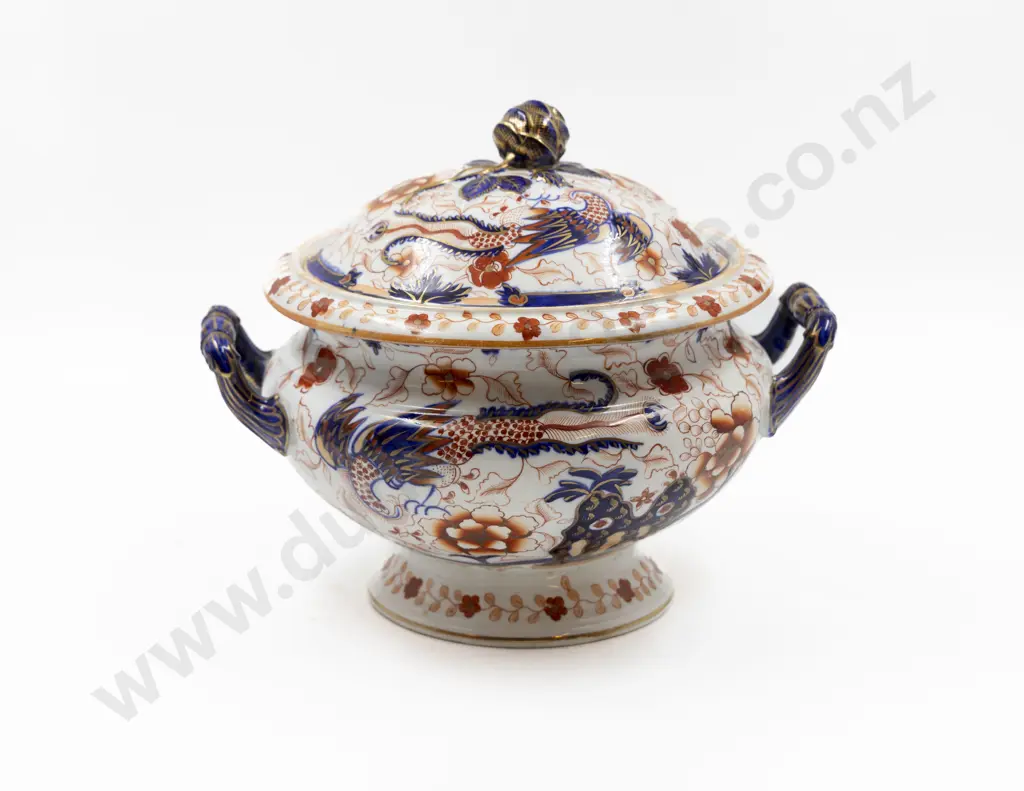 Mid C19th Possible Derby Soup Tureen & Cover Image 1++