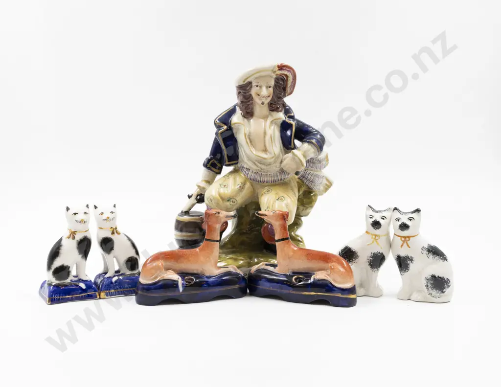 Reproduction Staffordshire Figures Image 1++