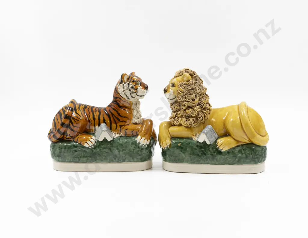 C20th Touchstone Ceramic Figures Image 1++