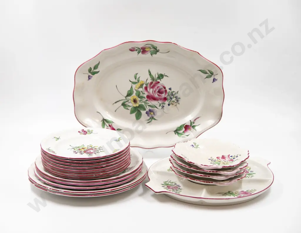 French Porcelain Dinner Ware Image 1++
