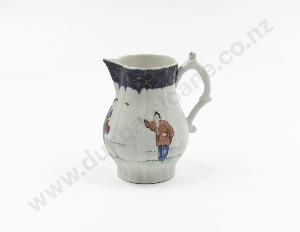 Late C18th Liverpool Sparrow Beck Cream Jug Image 1++