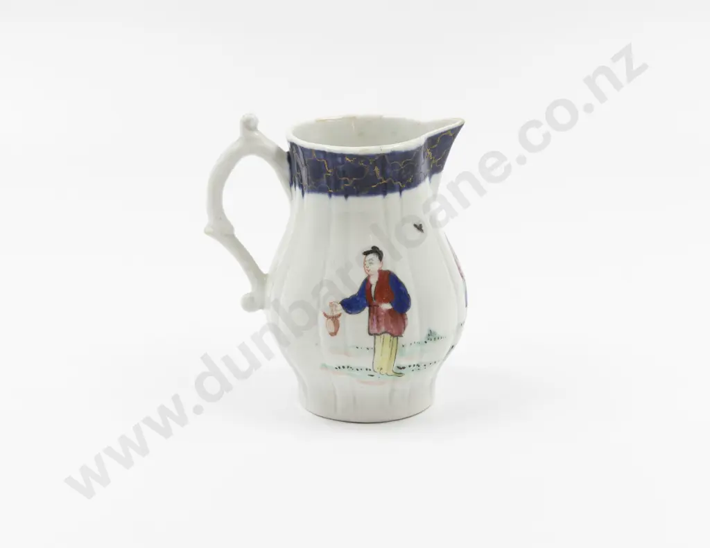 Late C18th Liverpool Sparrow Beck Cream Jug Image 1++