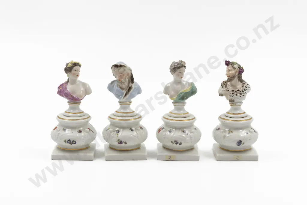 Four C19th Dresden Place Markers Image 1++