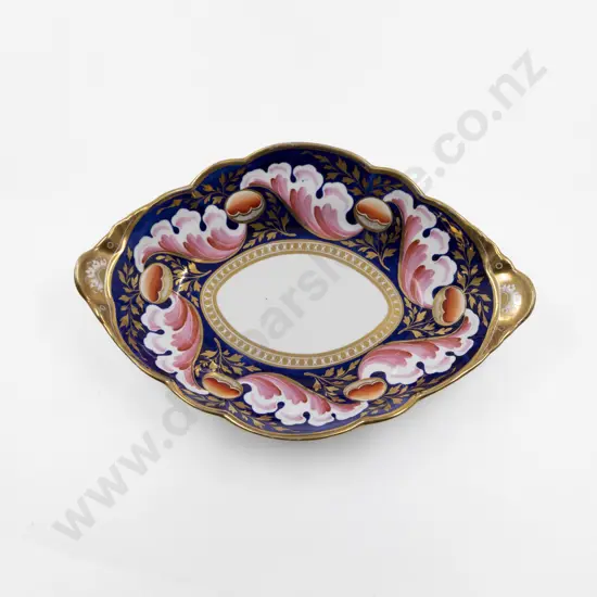 Early C19th Spode Boat Shaped Serving Dish