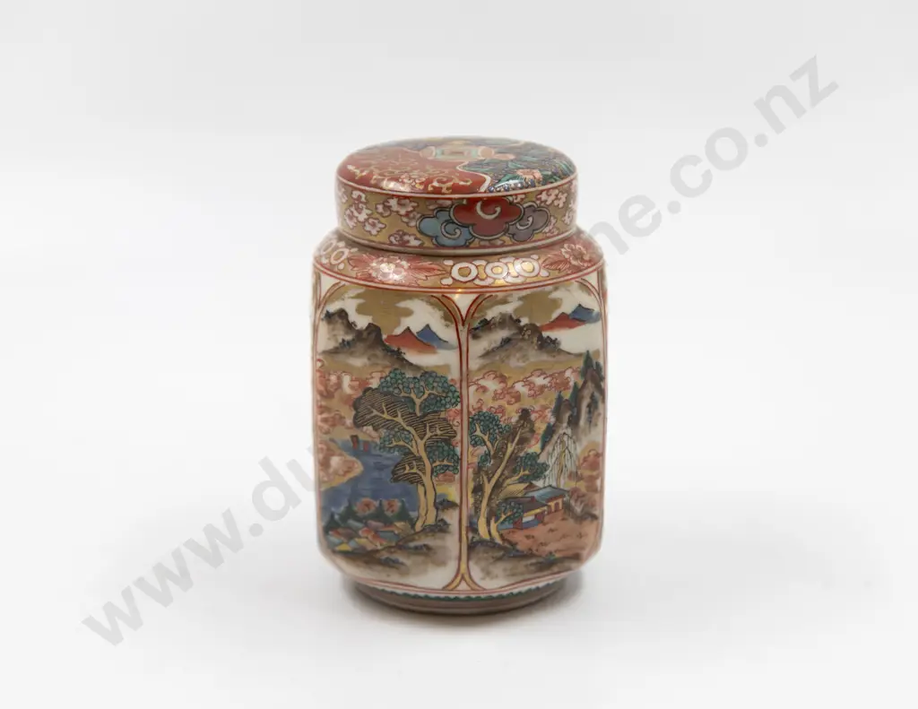 C19th Export Tea Caddy Image 1++