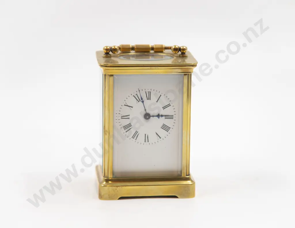 French Brass Carriage Clock Image 1++