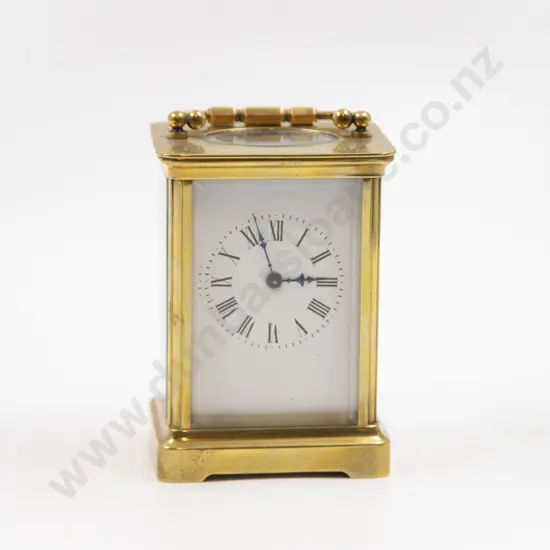 French Brass Carriage Clock