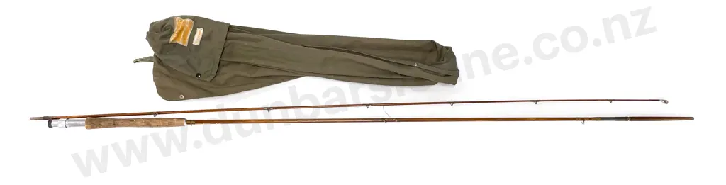Vintage Milwards Fly Rover 67710 9' 5" Two Piece Split Cane Fly Rod Image 1++