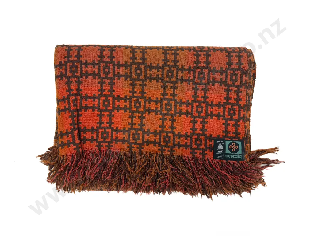 Welsh Woollen Blanket Image 1++