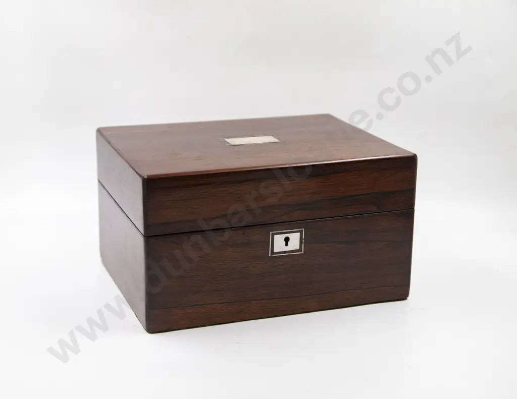 Victorian Rosewood Work Box Image 1++