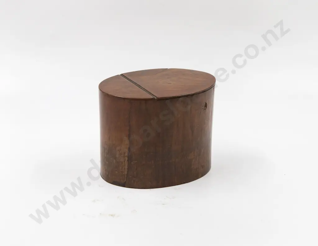 Victorian Oval Tea Caddy Box Image 1++