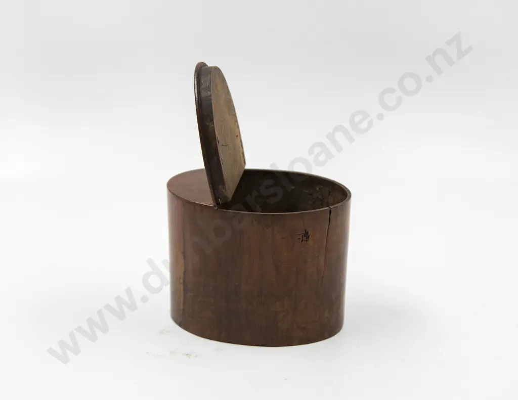 Victorian Oval Tea Caddy Box Image 1++