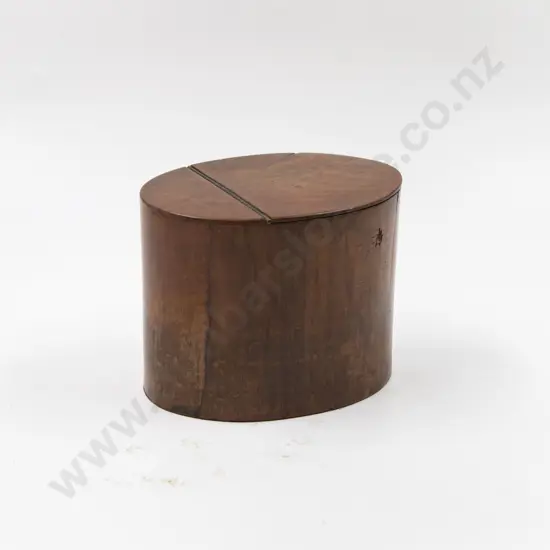 Victorian Oval Tea Caddy Box
