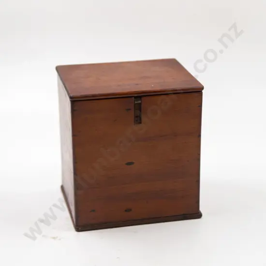 NZ Colonial Kauri Two Section Interior Tea Box