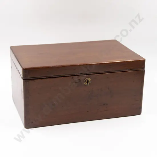 Late Victorian Walnut Work Box