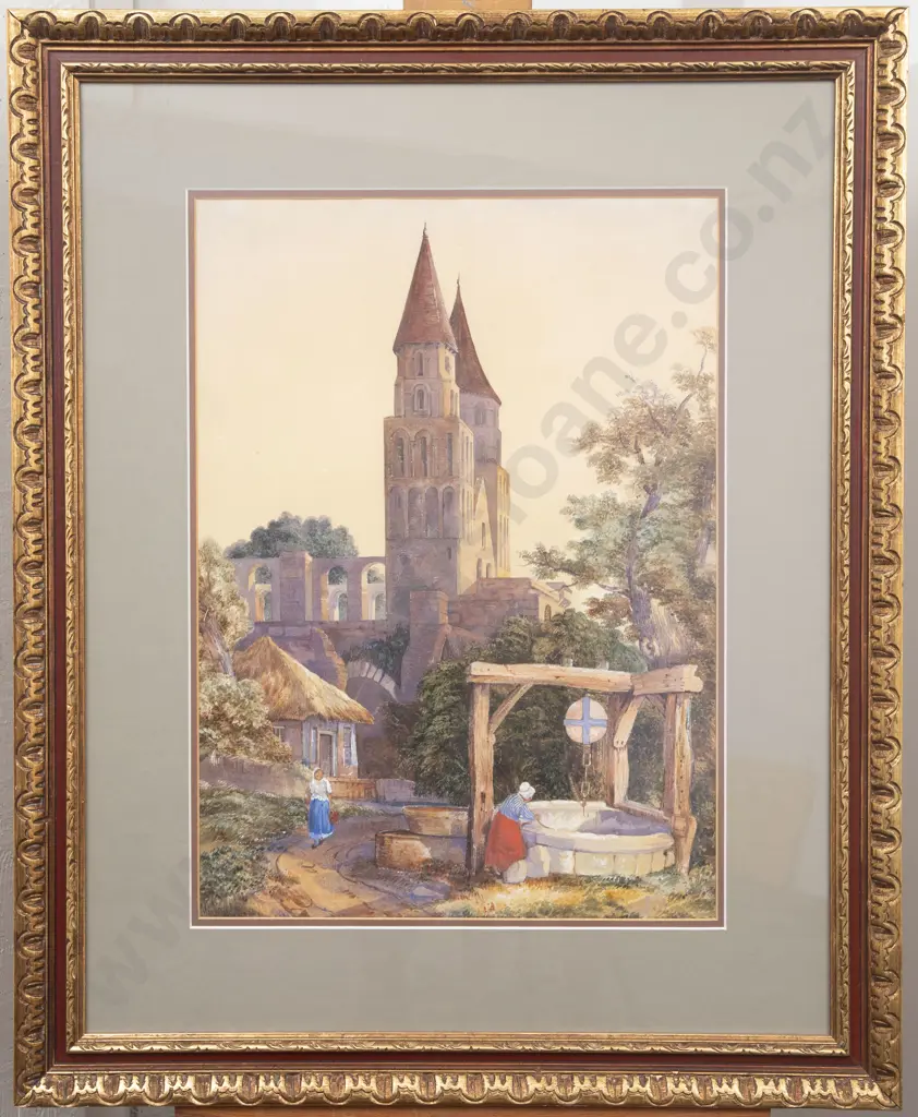 Unknown Artist - Abbey au Jumièges Image 1++