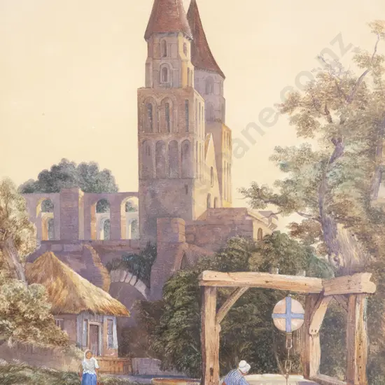Unknown Artist - Abbey au Jumièges
