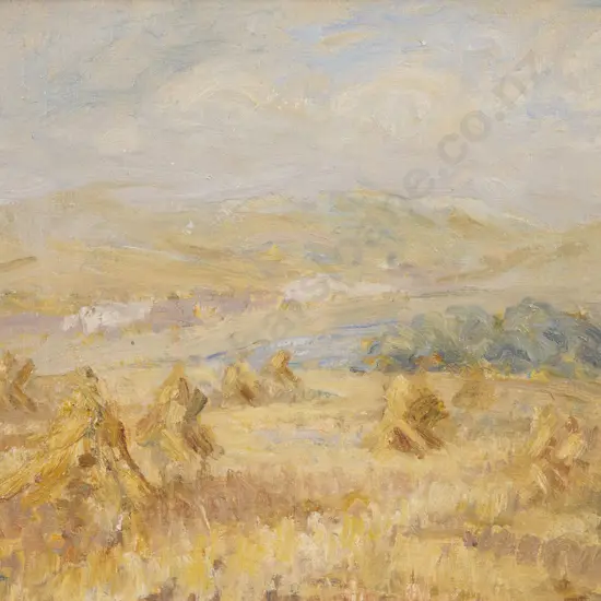 E L Pope - Country Landscape