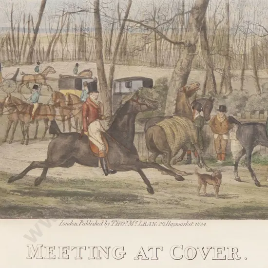 Henry Thomas Aiken (1785 - 1851) - Meeting At Cover