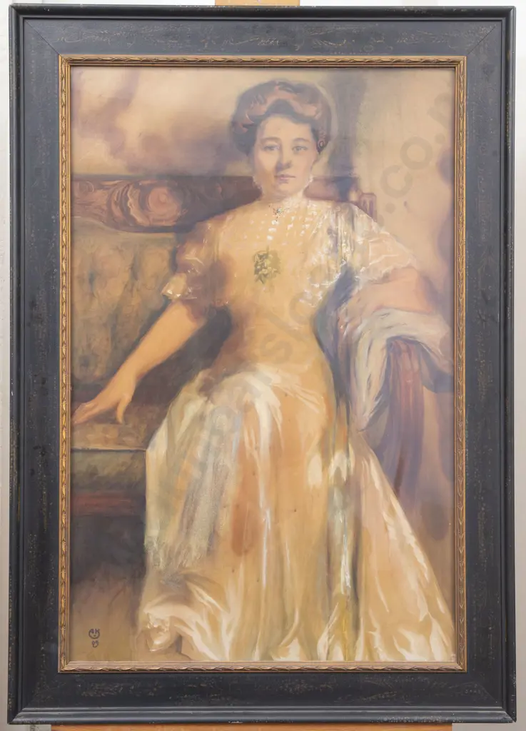 Attrib Axel Bernhard Kleimer (Swedish 1881 - 1945) - Portraits (2) Image 1++