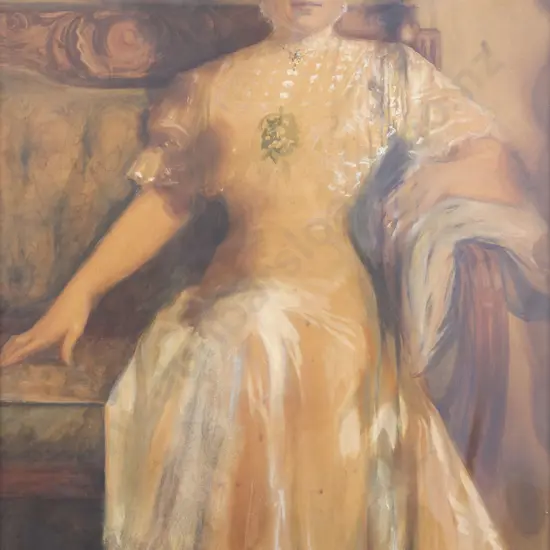 Attrib Axel Bernhard Kleimer (Swedish 1881 - 1945) - Portraits (2)