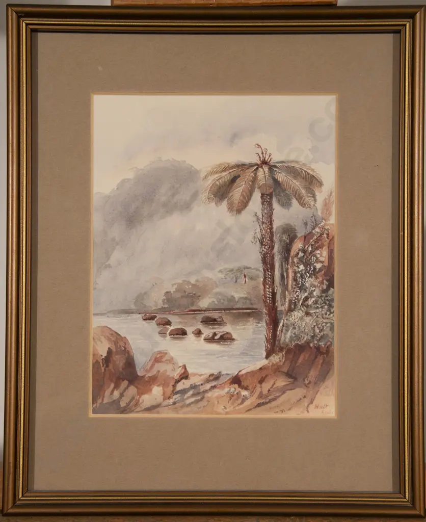 Francis Dillon Bell (1821 - 1898) - Hutt River Image 1++