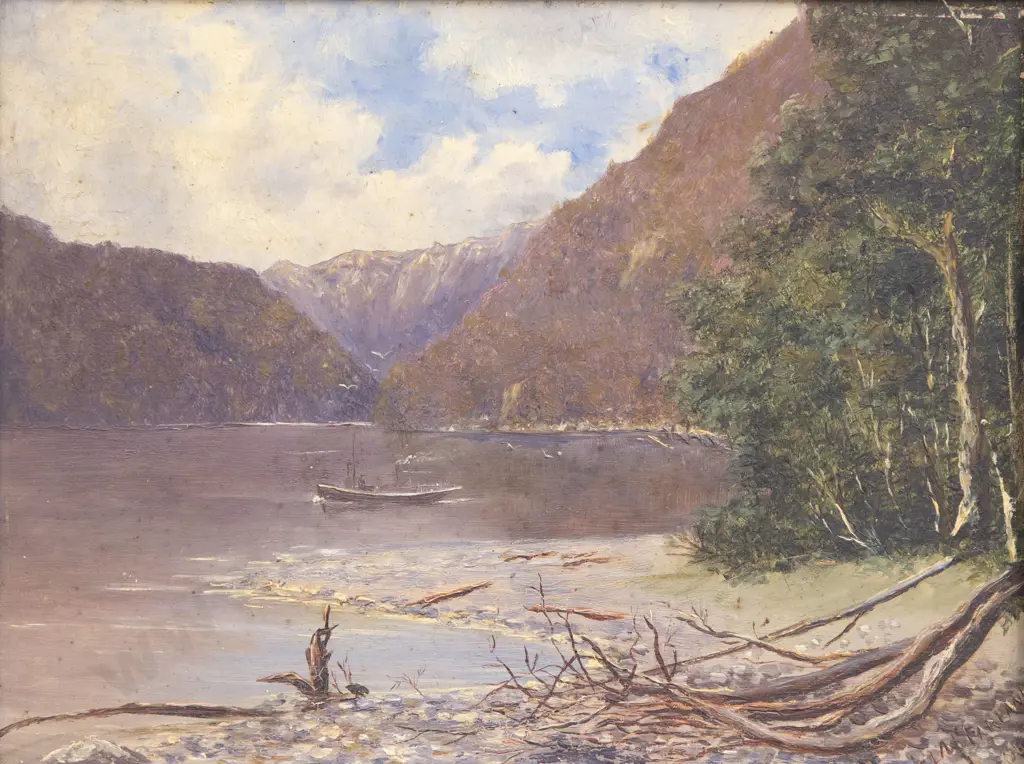 Muriel McFarlane - Lake Manapouri Image 1++