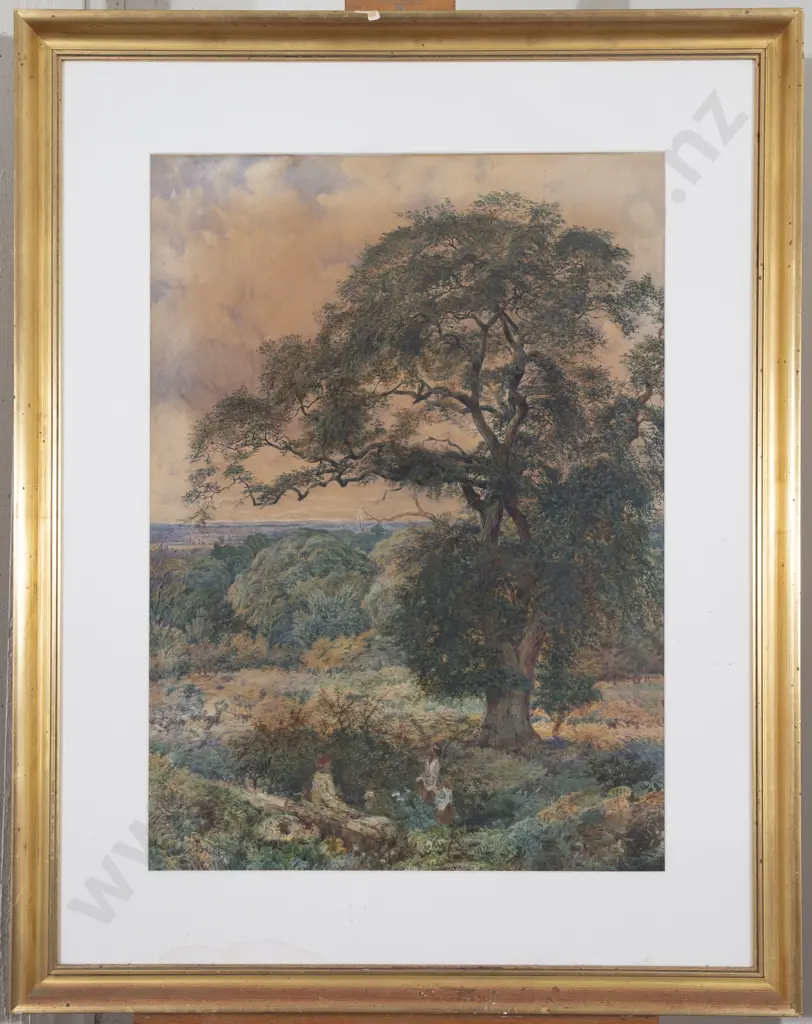 Attributed George Vicat Cole (British 1833 - 1893) - South East England Landscape Image 1++