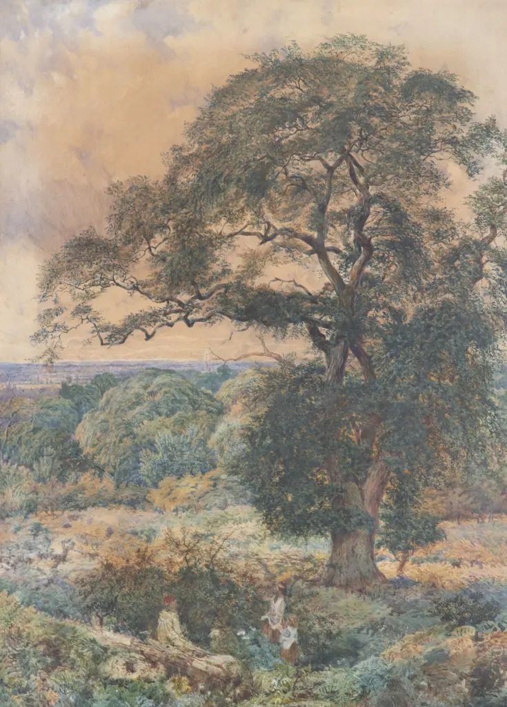Attributed George Vicat Cole (British 1833 - 1893) - South East England Landscape Image 1++