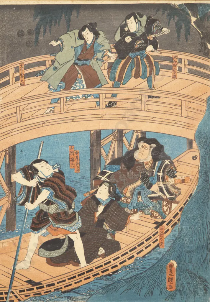 Japanese Woodblock Print by Utagawa Tokokuni (1769 - 1825) Image 1++
