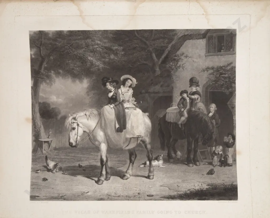 Collection 12 Assorted Unframed Prints Engravings Etc Image 1++