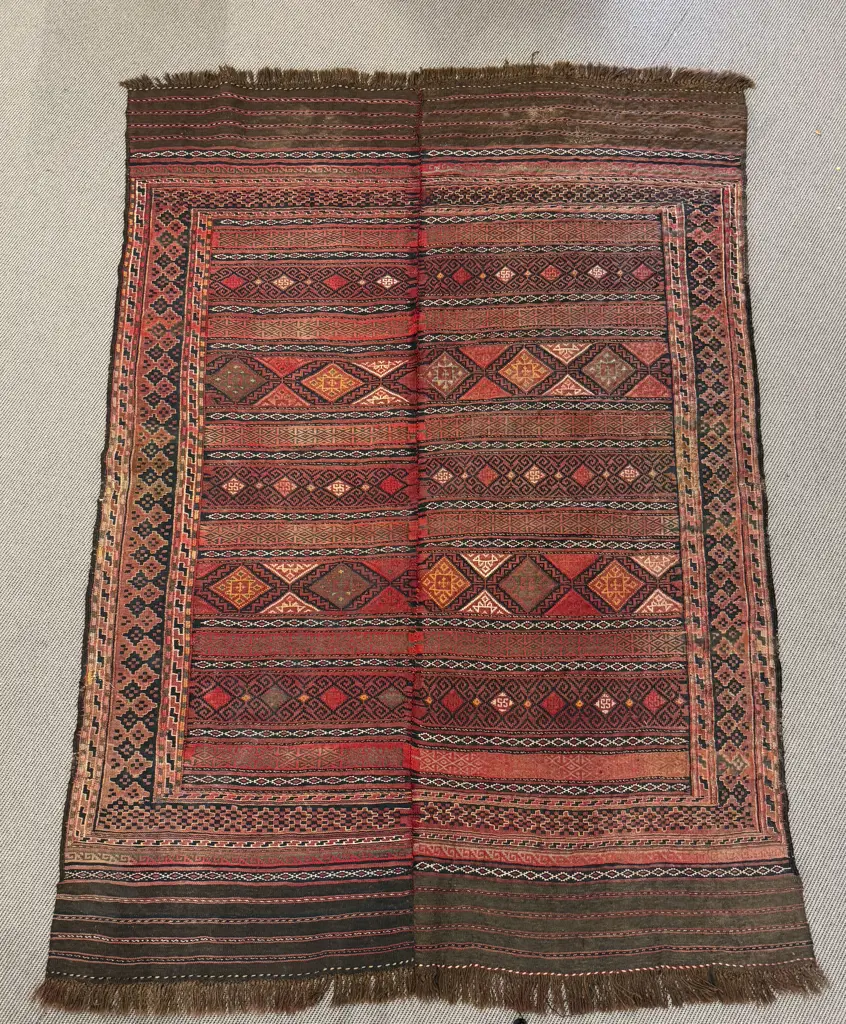 Antique Two Section Kelim Rug Image 1++