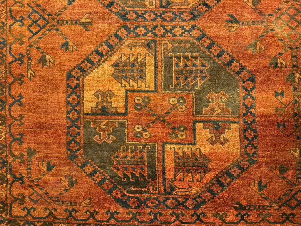 Large Antique Persian Rug Image 1++