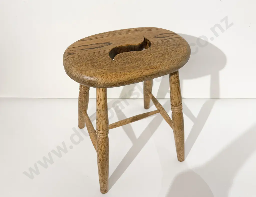Victorian Ash Stool Image 1++