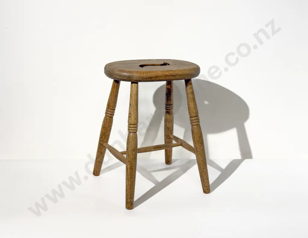Victorian Ash Stool Image 1++