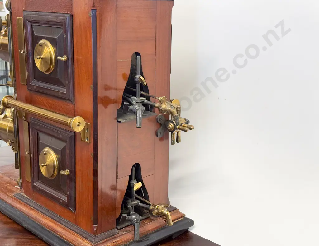 Victorian Mahogany & Ebonised "Climax" Magic Lantern Image 1++