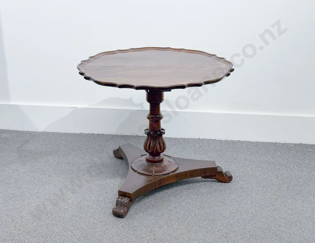 Composed Mahogany Wine Table Image 1++