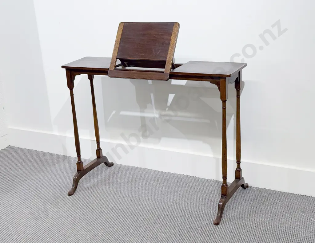 Edwardian Mahogany Reading Table Image 1++