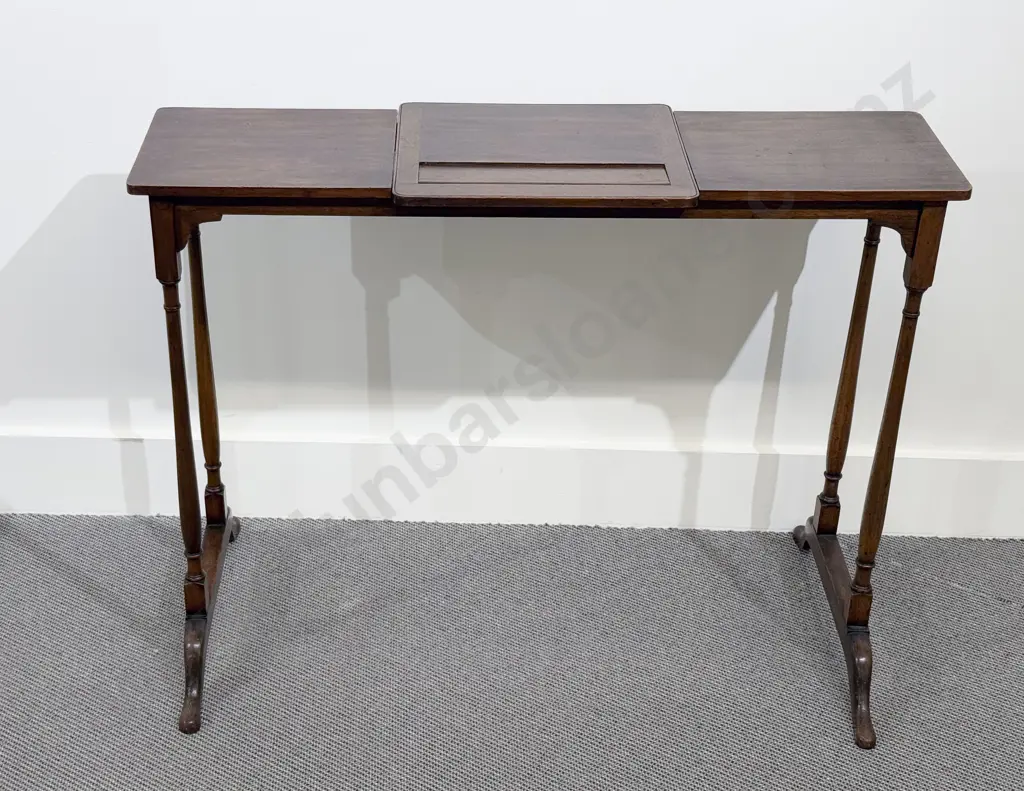 Edwardian Mahogany Reading Table Image 1++