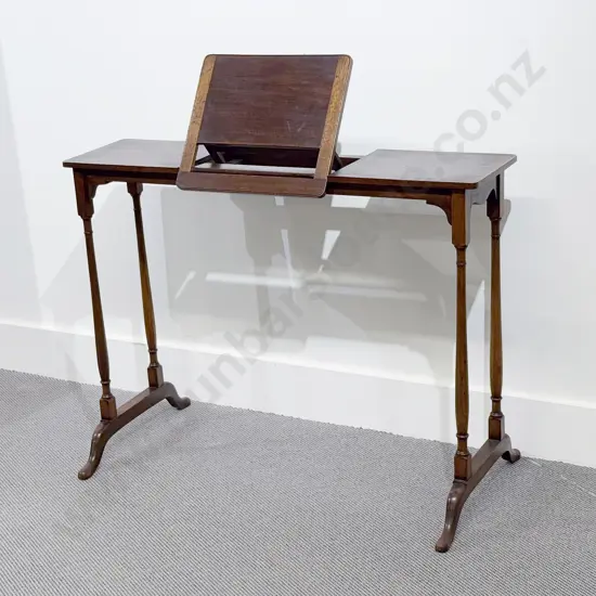 Edwardian Mahogany Reading Table