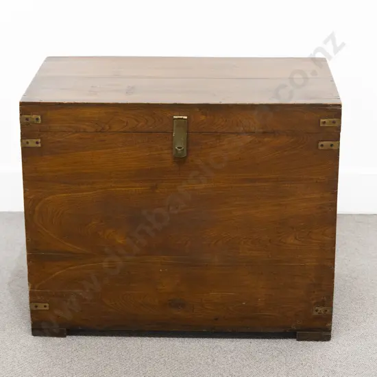 Early C19th Teak Silver Chest
