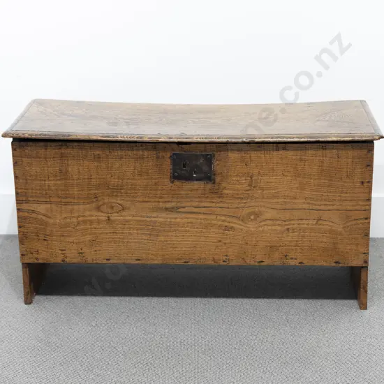 Late C17th Elm Coffer