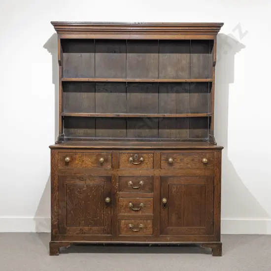 Geo III Oak Welsh Dresser