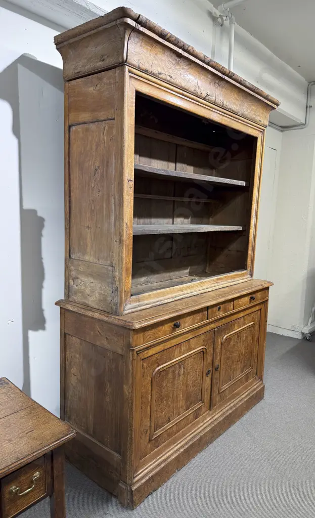 Large C19th French Provincial Fruitwood Cabinet Image 1++