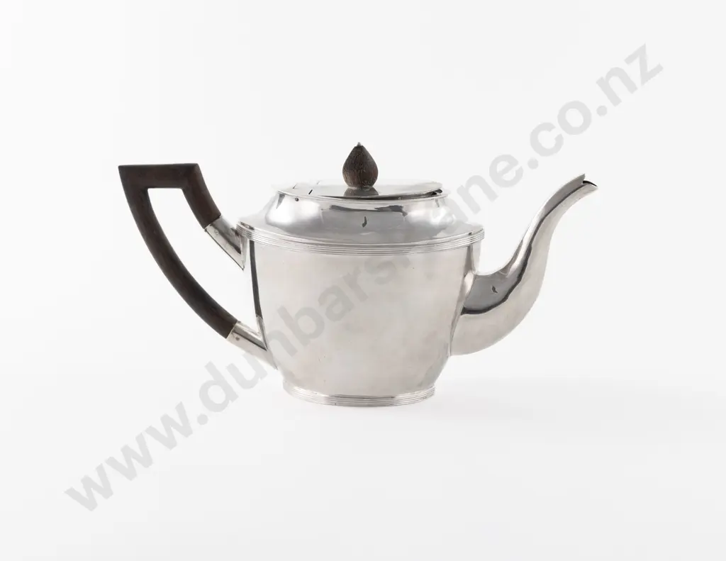 Dutch Silver Batchelors Teapot Image 1++