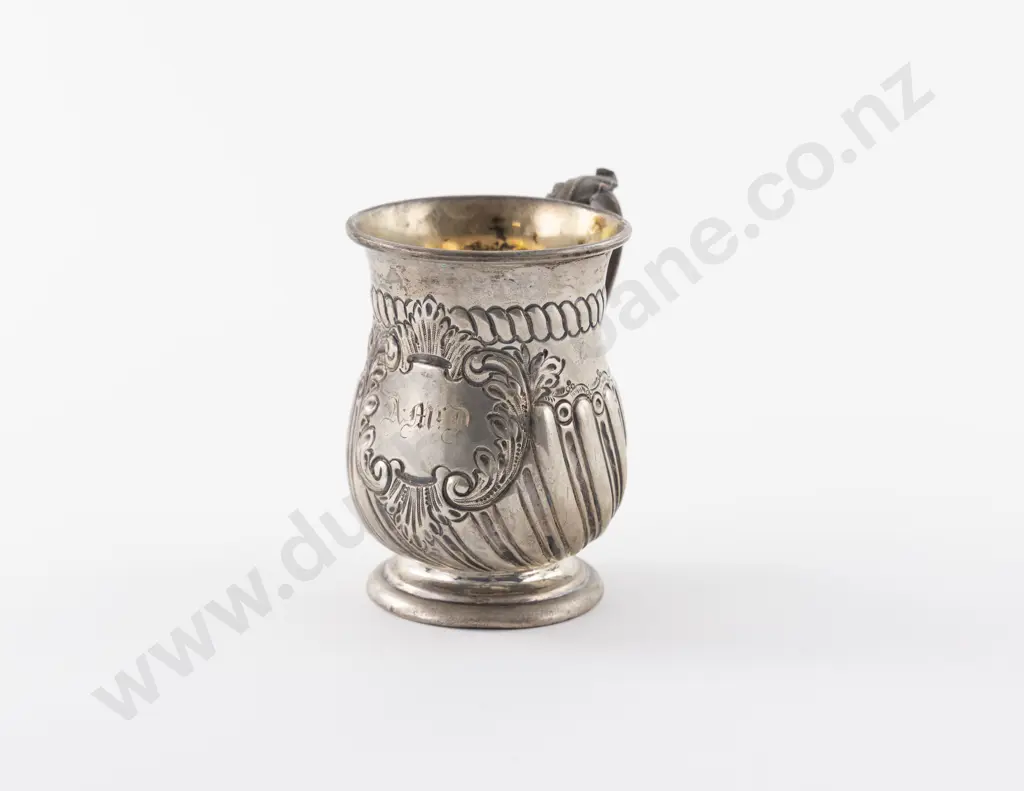 Edw VII S/S Christening Mug Image 1++