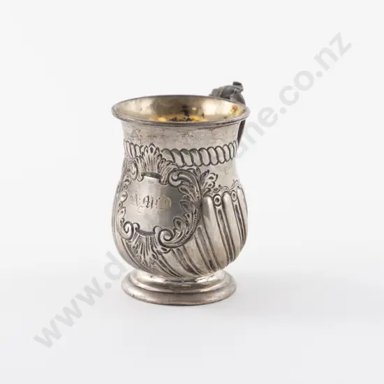 Edw VII S/S Christening Mug
