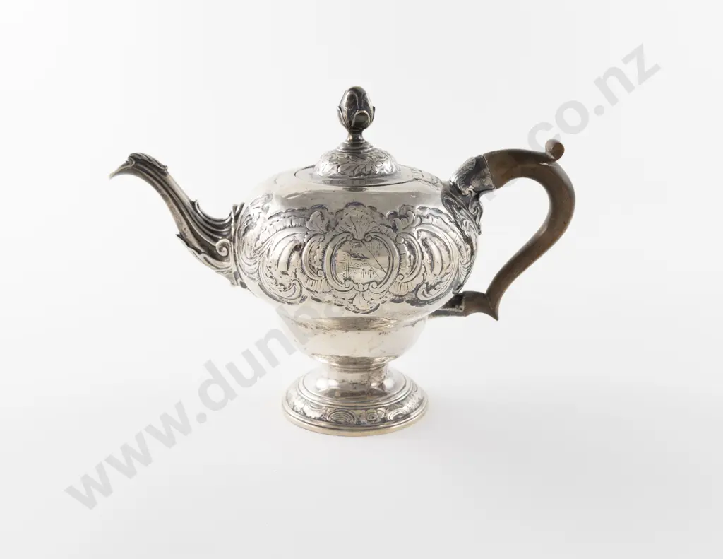 Early Geo III S/S Teapot Image 1++