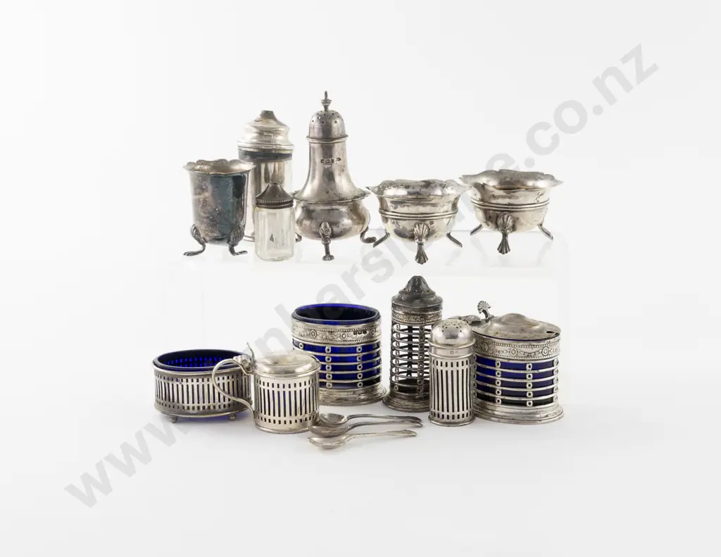 Group Of Mixed S/S Cruets Image 1++
