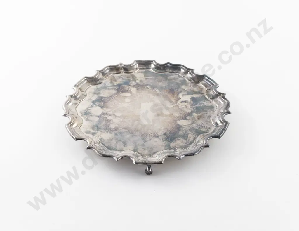 QEII S/S Salver Image 1++